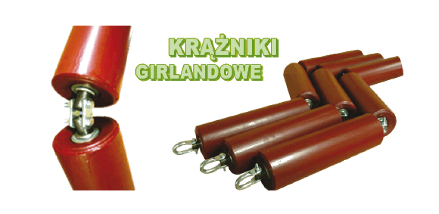 krążniki do taśmociągów